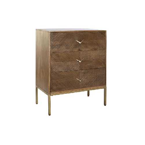 DKD Home Decor Cassettiera DKD Home Decor Metallo Legno di mango (70 x 40 x 90 cm)