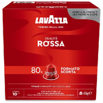 Lavazza Capsule Compatibili Nespresso Qualità Rossa, 80 Capsule