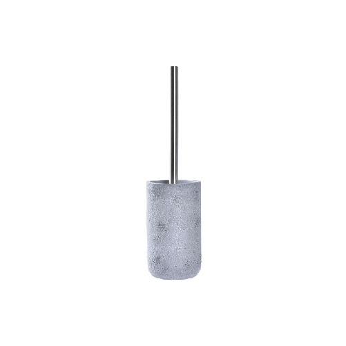 DKD Home Decor  Scopino per il Bagno DKD Home Decor Grigio Argentato Acciaio inossidabile Cemento Scandi 10 x 10 x