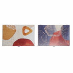 DKD Home Decor  Armadietto portachiavi DKD Home Decor Multicolore Legno MDF 2 Unità 46,5 x 6 x 31,5 cm
