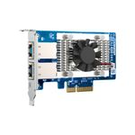 Qnap Scheda Di Rete Dual-Port (10Gbase-T) 10Gbe Network Expansion Card Intel X710 Pcie Gen3 X4