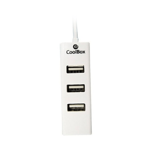 CoolBox Hub USB CoolBox COO-UPH190 Bianco