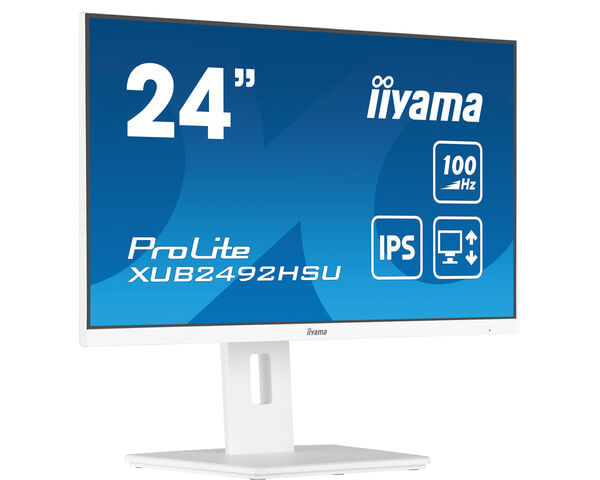 iiyama-XUB2492HSU-W6-Monitor-PC-605-cm--23.8---1920-x-1080-Pixel-Full-HD-LED-Bianco