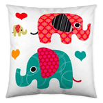 Icehome Fodera per cuscino Icehome Elephant (60 x 60 cm)