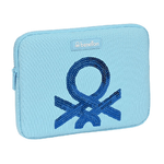 Benetton Custodia per Portatile Benetton Sequins Azzurro Chiaro (31 x 23 x 2 cm)