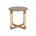 Home ESPRIT Tavolo aggiuntivo Home ESPRIT Naturale Abete Legno MDF 48 x 48 x 50,5 cm