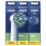 Braun Oral-B CrossAction 9 pz Bianco