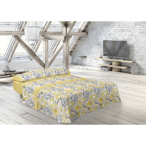 Pierre Cardin Set di Lenzuola Pierre Cardin ABDON Giallo Singolo