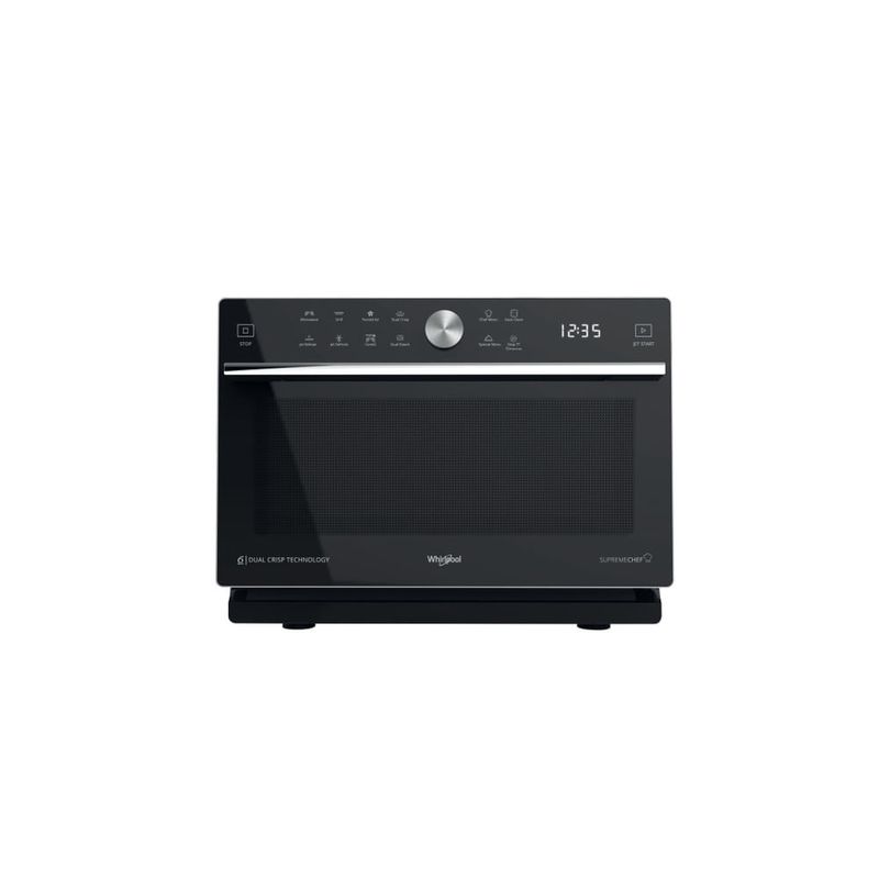 Whirlpool-Supreme-Chef-MWSC-933-SB-Superficie-piana-Microonde-combinato-33-L-900-W-Nero-Argento