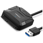 Ugreen 20611 adattatore per inversione del genere dei cavi USB 3.0 SATA III Nero