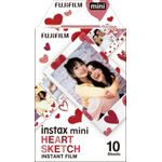 Fujifilm Instax mini pellicola per istantanee 10 pz 54 x 86 mm