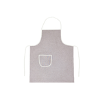 BIANCHERIAWEB Pack 2 Pezzi Grembiule Cucina Chef Casa Con Tasche Modello Tinta Unita Beige