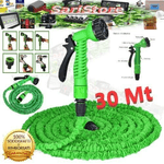 NO BRAND Flessibile Giardino Tubo Dell'acqua ESPANDIBILE FINO 30 MT PISTOLA ACQUA