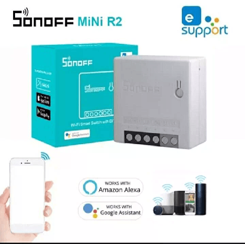 Smart SONOFF Mini R2 Smart WiFi Interruttore FAI DA TE Intelligente IOS Alexa Google H