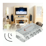 JMA Amplificatore e Sdoppiatore Segnale TV - 1 Ingresso 4 Uscite Alimentazione 220V