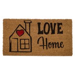 BIANCHERIAWEB Zerbino Entrata Ingresso Casa Esterno Antiscivolo In Cocco Allegro Love Home