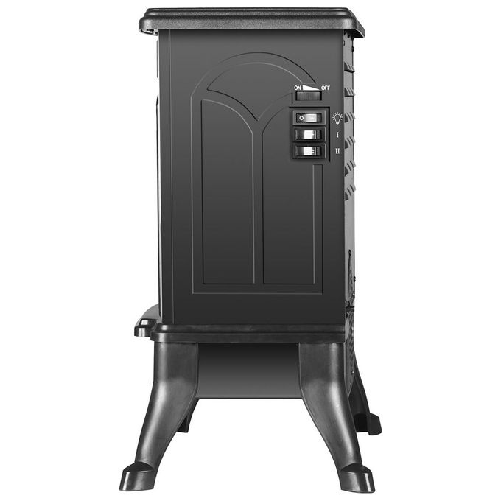 Ardes-AR354-camino-Interno-Caminetto-freestanding-Elettrico-Nero