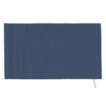 BIANCHERIAWEB Telo Mare Spiaggia Piscina In Microfibra Tinta Unita Con Bordo Fit Blu-Azzurro