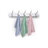 BIANCHERIAWEB Set 6 Strofinaccio Asciugamano Cucina In Cotone Tinto Filo Modello Tiffany