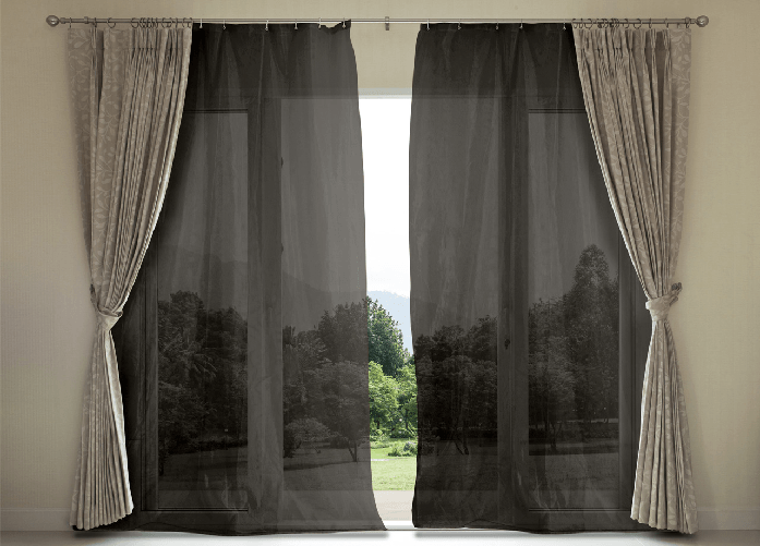 BIANCHERIAWEB  Tenda Zanzariera Per Porta E Finestre Anti Insetti Zanzare Tinta Unita Antracite Protezione Mosche