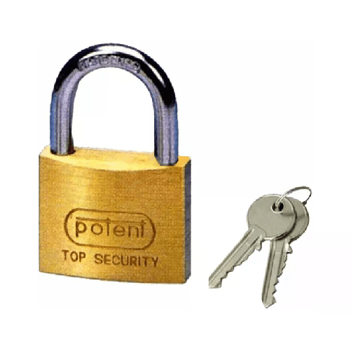 Potent Lucchetto Ottone 25mm KA