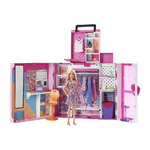 Mattel Barbie Armadio dei Sogni Playset con bambola bionda HGX57