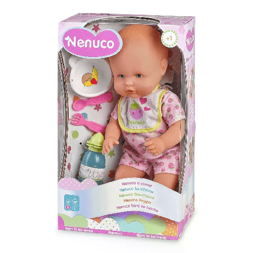 Famosa Nenuco 700010315 Ora di mangiare colore Rosa