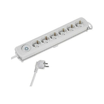 Vivanco Multipresa 6 Prese con Interruttore Vivanco 37647 1,4 m Bianco