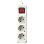 Silver Electronics Multipresa con 3 Prese con Interruttore Silver Electronics 9637 3680W (3 m)