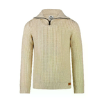 Koko Noko Maglione bambino con cerniera Koko Noko bianco lavorato a maglia