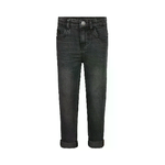 Koko Noko Jeans bambino Koko Noko larghi risvolti grigio scuro Q52818