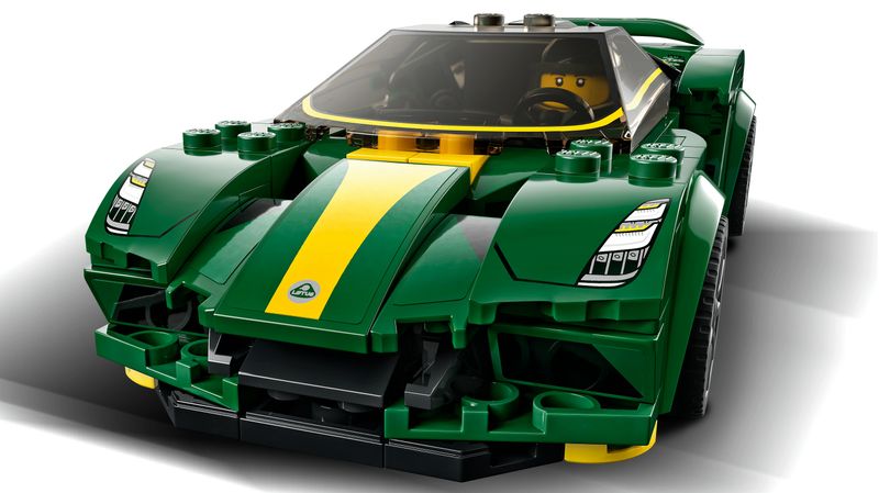 LEGO-Speed-Champions-76907-Lotus-Evija-Macchina-Giocattolo-Da-Corsa-Modello-Replica-Auto-Sportiva-Set-da-Collezione