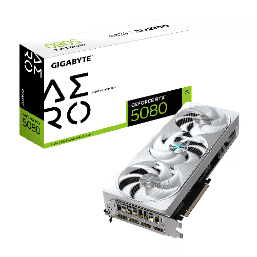 GIGABYTE GeForce RTX 5080 AERO OC SFF 16G Scheda Grafica - 16GB GDDR7 256 bit PCI-E 5