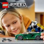 LEGO-Speed-Champions-76907-Lotus-Evija-Macchina-Giocattolo-Da-Corsa-Modello-Replica-Auto-Sportiva-Set-da-Collezione