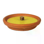 Officine candle Candela alla citronella antizanzare in terracotta fiaccola 3x15 cm esterno 10pz