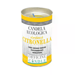 Officine candle Set 24 Pezzi Candela Ecologica Al Profumo Di Citronella Anti Zanzare 8x10cm