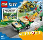 LEGO-City-60353-Missioni-di-Salvataggio-Animale-Set-di-Costruzioni-con-Avventura-Digitale-Interattiva-Camion-Giocattolo