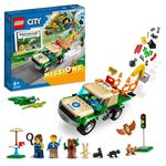 LEGO-City-60353-Missioni-di-Salvataggio-Animale-Set-di-Costruzioni-con-Avventura-Digitale-Interattiva-Camion-Giocattolo