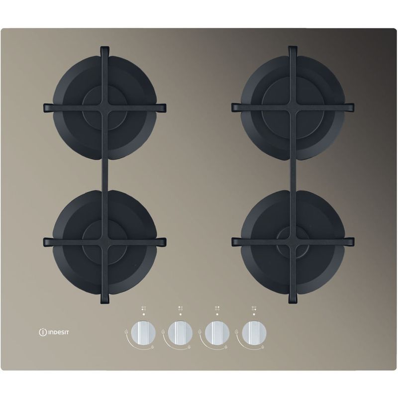 Indesit-ING-61T-TD-piano-cottura-Marrone-Da-incasso-59-cm-Gas-4-Fornello-i-