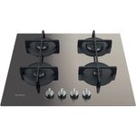 Indesit-ING-61T-TD-piano-cottura-Marrone-Da-incasso-59-cm-Gas-4-Fornello-i-