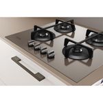 Indesit-ING-61T-TD-piano-cottura-Marrone-Da-incasso-59-cm-Gas-4-Fornello-i-