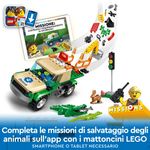 LEGO-City-60353-Missioni-di-Salvataggio-Animale-Set-di-Costruzioni-con-Avventura-Digitale-Interattiva-Camion-Giocattolo