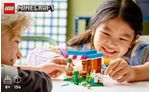 LEGO-Minecraft-21184-La-Panetteria-Villaggio-di-Neve-Casa-Giocattolo-con-Creeper-Spada-e-Accessori-Giochi-per-Bambini