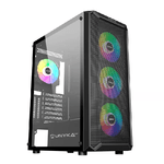 Unykach Armor 3Gen Caja ATX Micro ATX ITX - Lateral de Vidrio Templado - USB-A 3.0 y Audio