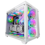 Mars Gaming MCV3W computer case Tower Bianco