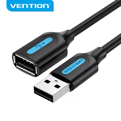 Vention CableTech USB 2.0 Extensor - Conector a Macho a a Hembra - 50 cm - Alta Compatibilidad