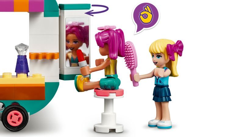 LEGO-Friends-41719-Boutique-di-Moda-Mobile-Parrucchiere-e-Accessori-per-Mini-Bamboline-Giochi-per-Bambini-dai-6-Anni