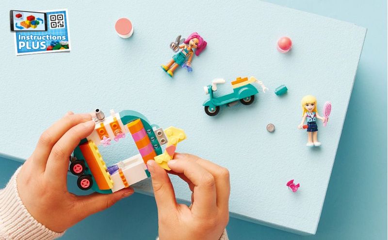 LEGO-Friends-41719-Boutique-di-Moda-Mobile-Parrucchiere-e-Accessori-per-Mini-Bamboline-Giochi-per-Bambini-dai-6-Anni