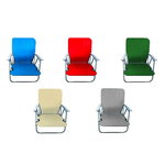 TrAdE Shop Traesio  Sedia Spiaggina Bassa Relax Pieghevole Con Braccioli Oxford Per Mare Piscina 350012 -