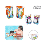 TrAdE Shop Traesio Coppia Braccioli 30x15cm Aquatic Life Per Bambini 5-12 Anni 2 Assortiti 32102 -